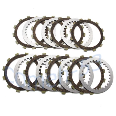 Kit de placa de disco de fricción de embrague para Yamaha XJ400S XJ600S XZ550RJ XJR400 XJ600N Foto 1 de 4