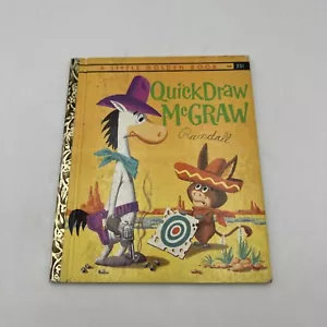 Quick Draw McGraw, A Little Golden Book: 1960 018 - Picture 1 of 8