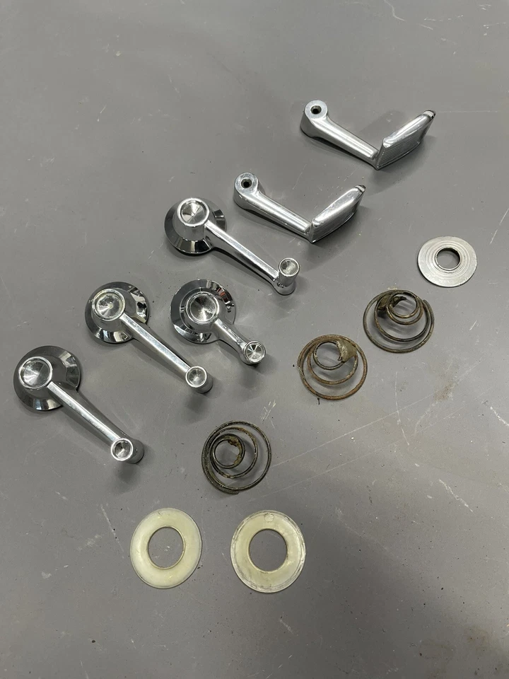 Manija de puerta Ford Galaxie 1963-1964 manivelas de ventana de ventilación interior Mercury Marauder Foto 1 de 4