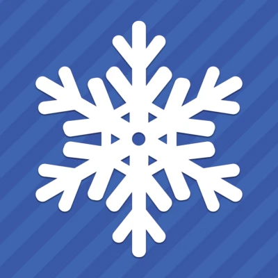 Snowflake Vinyl Decal Sticker - Image 1 of 2