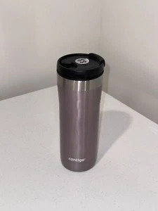 Taza de viaje Contigo de acero inoxidable con tapa de sellado automático 16 OZ púrpura - Imagen 1 de 1