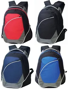 17" großer Deluxe Reise Schulrucksack Büchertasche 33L mehrere Taschen Unisex - Bild 1 von 5