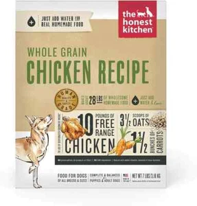 The Honest Kitchen Dehydrated Whole Grain Chicken Recipe Dog Food, 7 lbs. - Picture 1 of 9