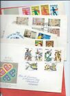 Zimbabwe stamps.  1981, 1982 & 1983 FDC lot.  (AB1009)