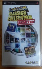 Vintage Classic Sony PSP Game Capcom Classics Collection Remixed Year 2006