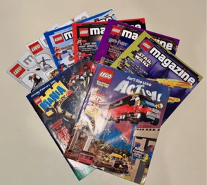 Vintage Lego Magazine Lot of 8 - Picture 1 of 5