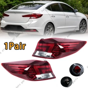 LH&RH Side For Hyundai Elantra 2019 2020 Rear Outer Tail Light Turn Signal Light - Picture 1 of 24