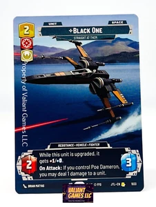 Star Wars Unlimited Black One #1033 Prestige Saltar a la velocidad de la luz - Imagen 1 de 1