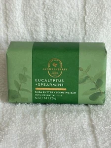 Bath & Body Works Aromatherapy Eucalyptus & Spearmint Shea Butter Cleansing Bar - Picture 1 of 5