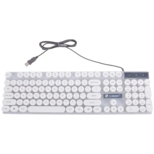 USB Glühender Computer verdrahtete Tastatur Kreative Rundschlüssel Tastatur - Bild 1 von 22