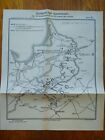WW1 WW2 German Military Map Rare War Relic # 2