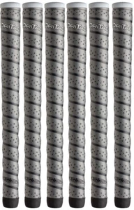 Set of 6 - WINN DRI-TAC WRAP OVERSIZE GOLF GRIPS. 7DTWR-DG. DARK GRAY DRITAC - Picture 1 of 5