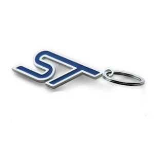 1 pieza Llaveros de coche ST azules de lujo mejor aleación de metal auto llavero apto para Ford ST - Imagen 1 de 10