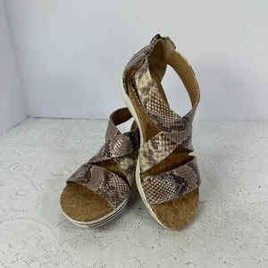 Adrienne Vittadini Womens Cary Open Toe Casual Strappy, Tan Brown, Size 6.5 - Picture 1 of 9