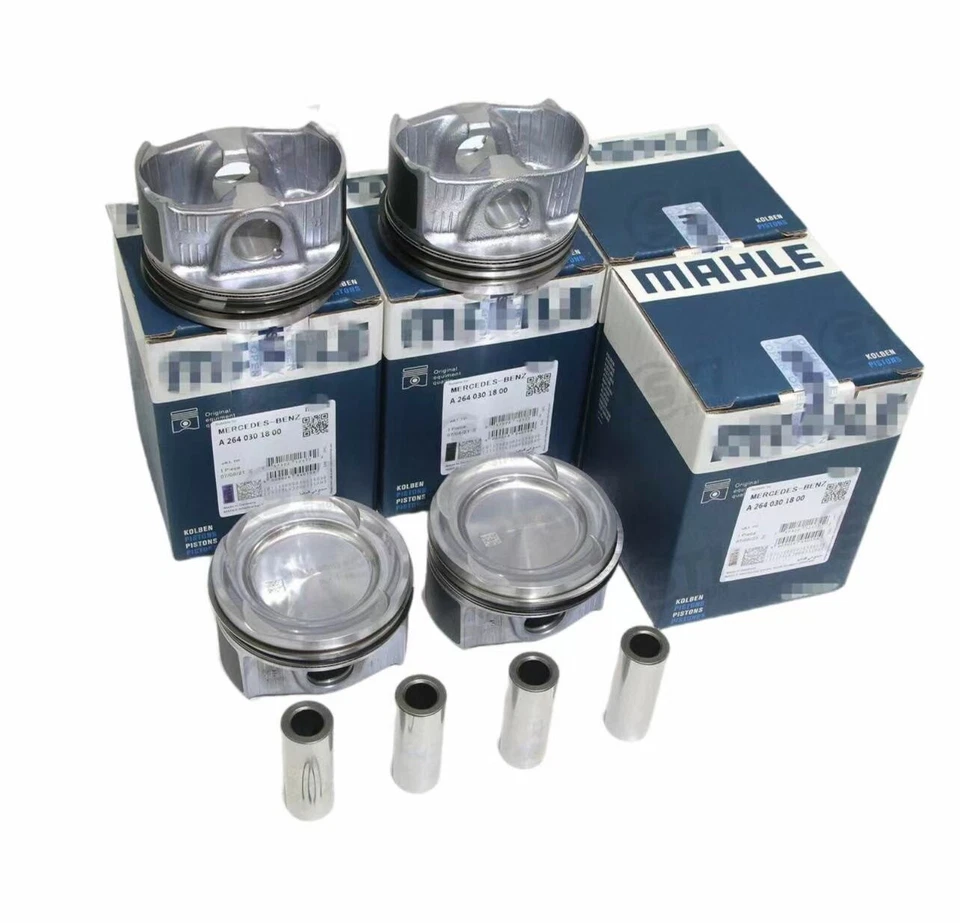 Conjunto de pistões e anéis de motor STD para Mercedes-Benz C300 E300 W205 W213 M264 2.0 - Imagem 1 de 4
