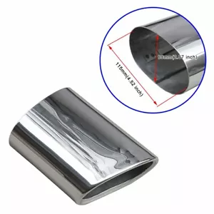 Accessories For BMW X3 SUV xDrive 20i 20d Tail Muffler Exhaust Throat Pipe Tips - Picture 1 of 3
