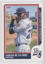 2019 Choice Lakewood Blueclaws Carlos de la Cruz #03