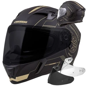 MOTORRADHELM CASSIDA INTEGRAL 3.0 TURBOHEAD + "BLACK VISIER" INTEGRALHELM - Bild 1 von 13