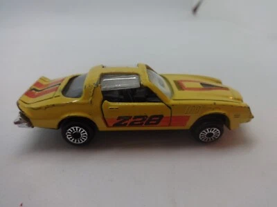 Zee Zylmex 1:64 #P367 Camaro Amarelo Z-28 com Portas de Abertura - Solto e Limpo - Imagem 1 de 4