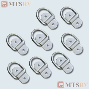 Brophy SS10 1.000 lb. Atar de acero inoxidable - PACK DE 8 - Anillo en D de cuerda de superficie - Imagen 1 de 2