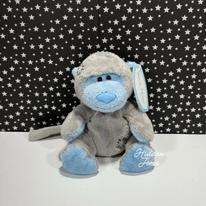 GIGGLES THE BABOON #50 My Blue Nose Friend❣️Me To You 4" Tiny Plush Toy NWT - Picture 1 of 5