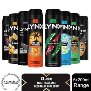 Lynx XL 48-Hour High Definition Fragrance Body Spray Deodorant, 6 Pack, 200ml - Picture 1 of 84