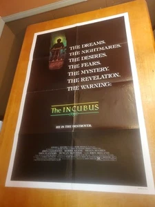 The Incubus Original Movie Poster 27x41 Folded Theater One Sheet 1982 Horror - Picture 1 of 14
