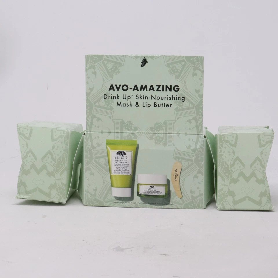 Origins Avo-Amazing Drink Up Mascarilla Nutritiva para la Piel y Mantequilla Labial Set (3 piezas) Foto 1 de 1