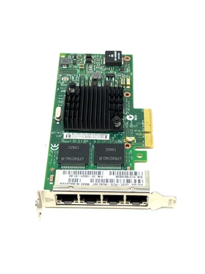 CISCO 74-10521-01 UCS Intel I350-T4 Quad Port 1GB Adapter  LP Bracket - Image 1 of 3