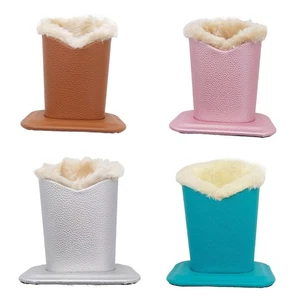 Plush Eyeglass Stand Leather Sunglass Holder High Quality Glass Shelf  Eyeglass - Picture 1 of 10