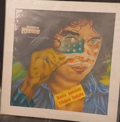 ALBERTO RADIUS America good-bye PRIMA STAMPA 24/1/79 PROG Italy LP - Immagine 1 di 4