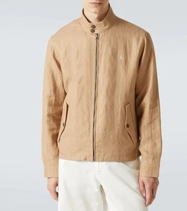 Brand New Men's Polo Ralph Luren Reversible Linen Jacket Large - Picture 1 of 6