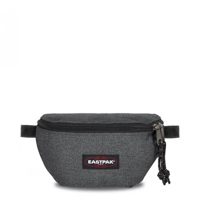 Eastpak Bauchtasche SPRINGER Black Denim 2L Gürteltasche Hüfttasche Schwarz Grau