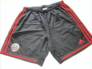 Sheffield United Adidas Black Home Football Shorts Size Large Men's Good Cond - Picture 1 of 12