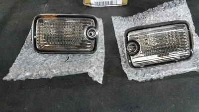 Front Position Turn Signal Lights-Smoke-For~S13~NISSAN Silvia 180SX 240X Type-X - Image 1 of 4