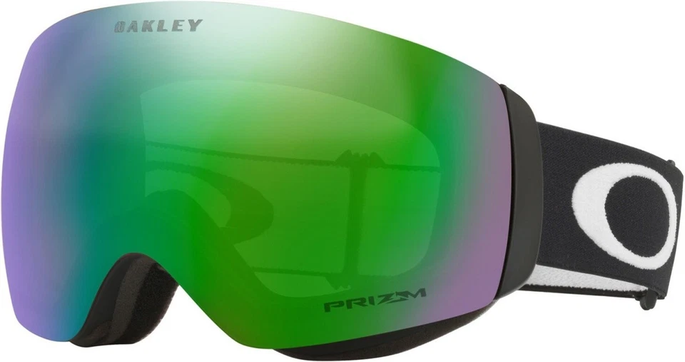 Oakley Flight Deck Size M Ski Goggles Black Prizm Jade Iridium 0OO7064 - Image 1 of 1