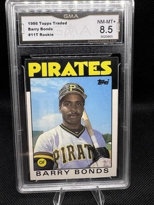 1986 Topps Traded - Barry Bonds #11T (RC) - Image 1 of 2