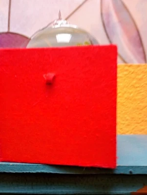 Vintage Glass Hand Painted Ornament from the Netherlands - Image 1 of 4