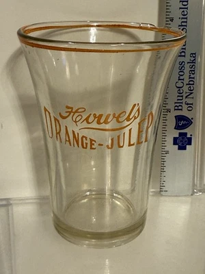 Fuente de soda Howel’s Orange Julep años 1900. 4"" Foto 1 de 3