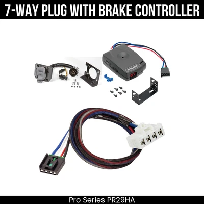 Pro Ser. 7Way + Brake Control For 03-09 Dodge Ram 1500 2500 3500 08-09 4500 5500 - Image 1 of 4