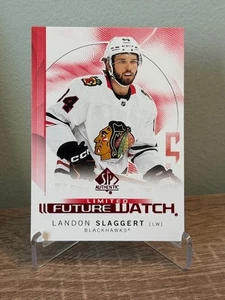 2024-25 Upper Deck SP Authentic Limited Future Watch Landon Slaggert #190 RC - Picture 1 of 2