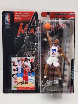 Mattel Michael Jordan MAXIMUM AIR 1996 NBA ALL-STAR SERIE MVP escala 1:12 Fig. Foto 1 de 4