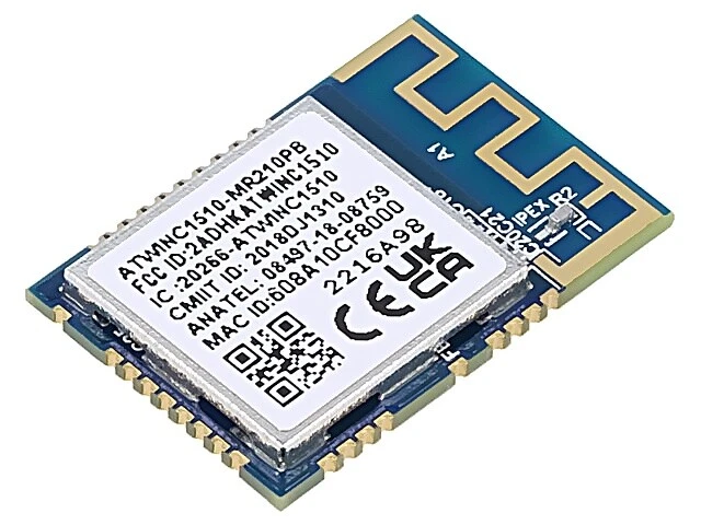ATWINC1510-MR210PB1976 Modul: WiFi IEEE 802.11b/g/n SPI,UART SMD 21,7x14,7x2,1mm - Image 1 of 1