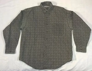 Vintage Bugle Boy Long Sleeve Pocket Button Up Shirt Men's Large - Picture 1 of 7