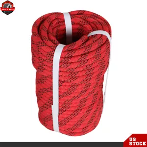 3/8" × 100' alta resistenza 3520 libbre per legare merci caccia treccia corda poliestere - Foto 1 di 10
