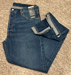 Levi's Premium 501 Original Fit Selvedge Jeans 100% Cotton Sizes NWT RT$148 3544 - Picture 1 of 12