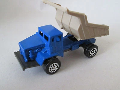 1980 Era Corgi Juniors Blue/Grey Terex R35 Rear Dump Truck England 1:64 (Mint) - Image 1 of 4