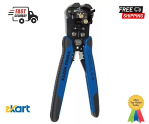 Klein Tools 8-1/4" Self Adjusting Wire Stripper Cutter for 10-20 AWG 12-22 AWG - Picture 1 of 9