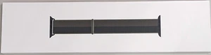 Genuine Apple Watch Band Sport Loop (45mm) Tornado/Gray (160–210mm wrists) - Picture 1 of 4