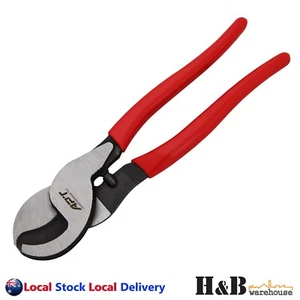 Heavy Duty 10" Cable Cutters Copper Aluminium NBN Wire Cutter Pliers - Picture 1 of 4